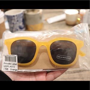 NWT Yellow Sunglasses